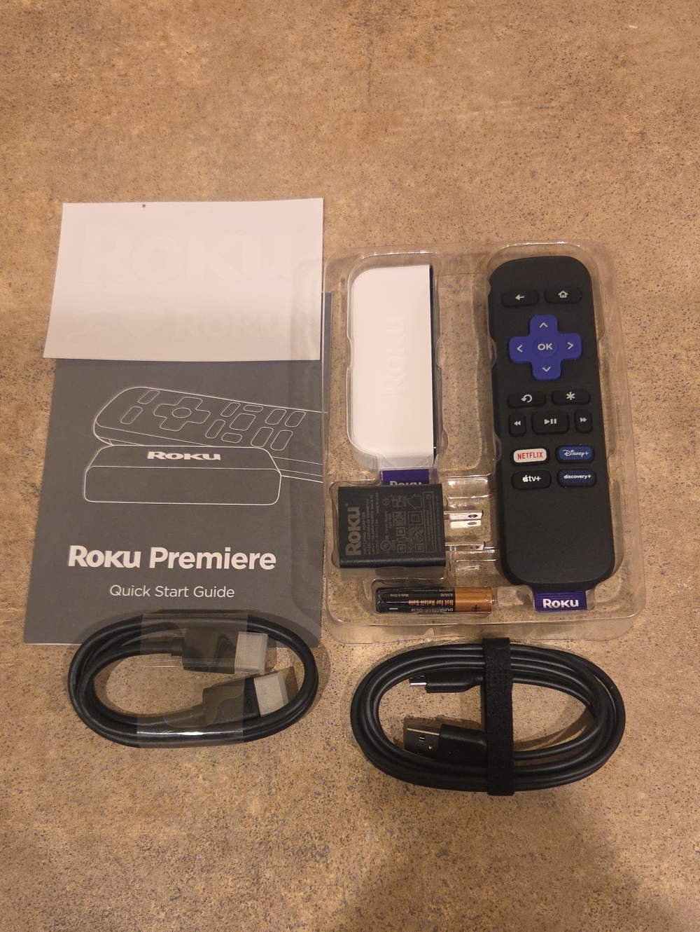 New Roku Premiere Streaming Remote & Accessories